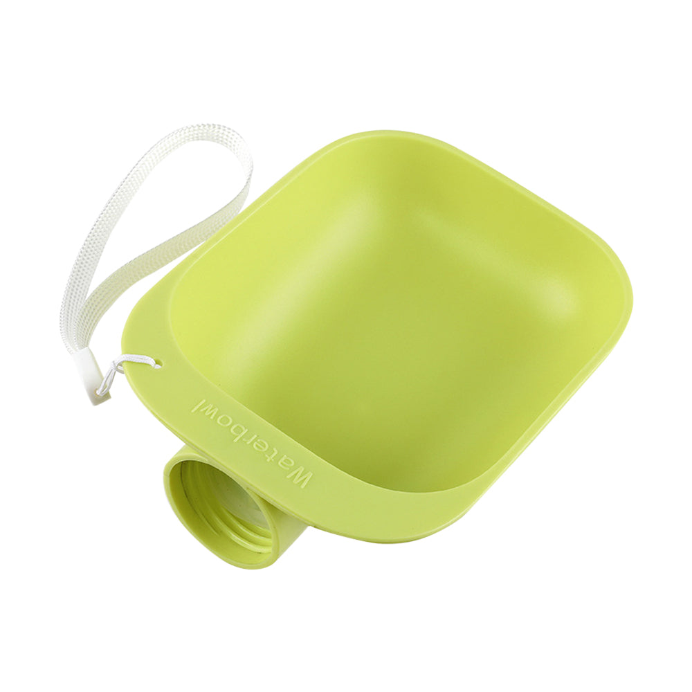 Outdoor Pet Water Bowl - Connects right to your water bottle!!