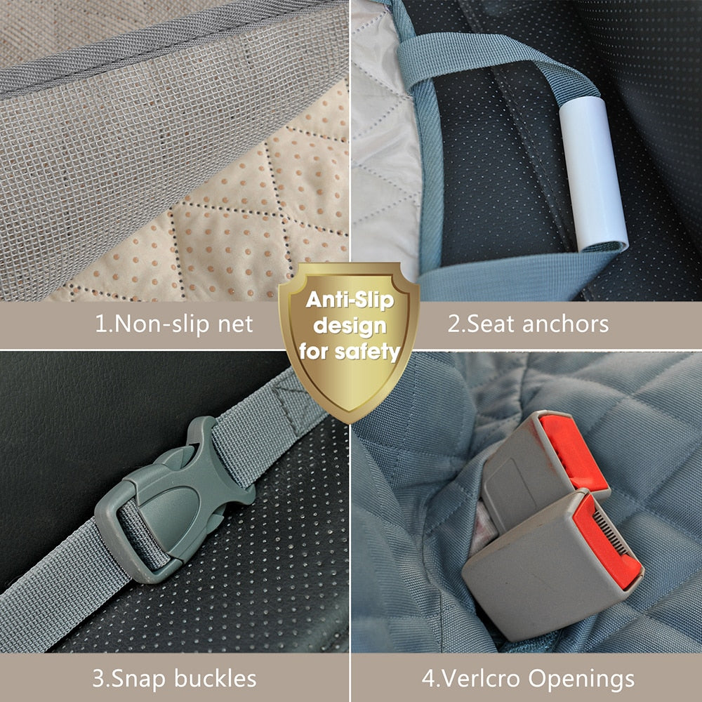 Dog Travel  Waterproof Non-Slip Car Seat Cover